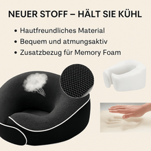 Lade das Bild in den Galerie-Viewer, Nackenkissen für erholsamen Schlaf nach der Haartransplantation – kompakt, komfortabel & ideal für Reisen