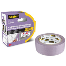 Lade das Bild in den Galerie-Viewer, Scotch® Malerabdeckband für empfindliche Oberflächen, 36 mm x 41 m, 1 Rolle/Packung, 100% PEFC SGSCH-PEFC-COC-110078 | Packung (1 Rolle)