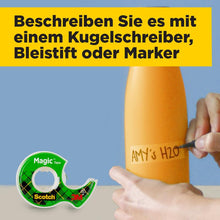 Lade das Bild in den Galerie-Viewer, Scotch® Magic™ Unsichtbares Klebeband, Nachfüllpackung, 1 Rolle, 19 mm x 25 m | Packung (1 Stück)