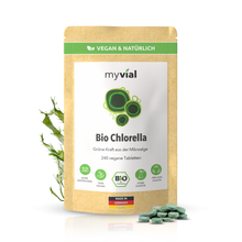 Lade das Bild in den Galerie-Viewer, Bio Chlorella Tabletten Presslinge