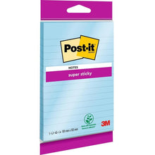 Lade das Bild in den Galerie-Viewer, Post-it® Super Sticky Notes im Großformat, Liniert, 102 mm x 152 mm, 45 Blatt/Block, 100% PEFC