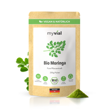 Lade das Bild in den Galerie-Viewer, Bio Moringa Pulver
