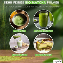 Lade das Bild in den Galerie-Viewer, Bio Premium Matcha Pulver aus Japan