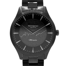 Lade das Bild in den Galerie-Viewer, Armbanduhr Metropolis 42 schwarz