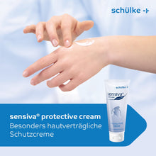 Lade das Bild in den Galerie-Viewer, Schülke sensiva® protective cream Hautschutz - 100 m| Flasche (100 ml)