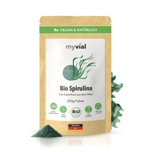 Lade das Bild in den Galerie-Viewer, Bio Spirulina Pulver