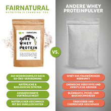 Lade das Bild in den Galerie-Viewer, Bio Whey Protein Pulver Vanille
