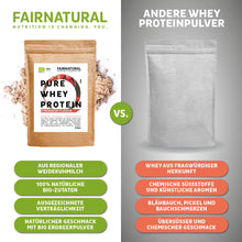 Lade das Bild in den Galerie-Viewer, Bio Whey Protein Pulver Erdbeere