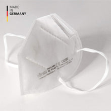 Lade das Bild in den Galerie-Viewer, 100x (5 Packungen)  FFP2 Maske "Made in Germany" - FIT F248 CE zertifiziert (CE 0200) - 2,37€ pro Maske - MucMedi.de