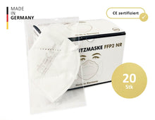 Lade das Bild in den Galerie-Viewer, 20x FFP2 Maske "Made in Germany" - FIT F248 CE zertifiziert (CE 0200) - 2,50€ pro Maske - MucMedi.de