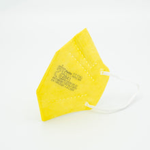 Lade das Bild in den Galerie-Viewer, 10x Kleine FFP2 Maske Made in Germany - Gelb