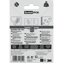 Lade das Bild in den Galerie-Viewer, Scotch-FIX™ Ablösbare Klebepads 301008C36-P, 11 mm x 15 mm, 36 Stück/Packung | Packung (1 Stück)
