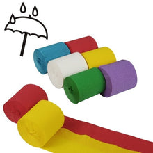 Lade das Bild in den Galerie-Viewer, PAPSTAR Krepp-Bänder 10 m x 5 cm, farbig sortiert, wasserfest | Folie (6 Rollen)
