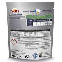 Lade das Bild in den Galerie-Viewer, Sun Professional Optimum All in One, Spülmaschinenkapseln mit Klarspüler und Salz | Packung (52 Tabs)
