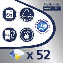 Lade das Bild in den Galerie-Viewer, Sun Professional Optimum All in One, Spülmaschinenkapseln mit Klarspüler und Salz | Packung (52 Tabs)
