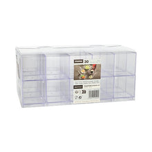 Lade das Bild in den Galerie-Viewer, Starpak 30 Fingerfood - Schalen, PS eckig 55 ml 4,7 cm x 4,2 cm x 4,2 cm glasklar | Dose (30 Stück)
