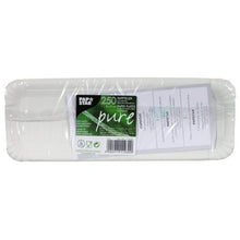 Lade das Bild in den Galerie-Viewer, PAPSTAR 250 Teller, Pappe "pure" eckig weiss

