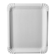 Lade das Bild in den Galerie-Viewer, PAPSTAR 250 Teller, Pappe "pure" eckig weiss
