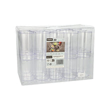 Lade das Bild in den Galerie-Viewer, Starpak 30 Fingerfood - Becher, PS 60 ml Ø 4 cm · 7,5 cm glasklar | Dose (30 Stück)
