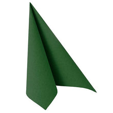 Lade das Bild in den Galerie-Viewer, PAPSTAR 50 Servietten "ROYAL Collection" 1/4-Falz 40 x 40 cm grün
