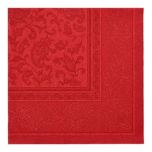 Lade das Bild in den Galerie-Viewer, PAPSTAR 50 Servietten "ROYAL Collection" 1/4-Falz 40 x 40 cm bordeaux
