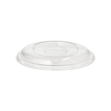 Lade das Bild in den Galerie-Viewer, Starpak 50 Dom-Deckel, R-PET rund Ø 15,5 cm · 2,5 cm klar | Schrumpffolie (50 Stück)
