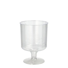 Lade das Bild in den Galerie-Viewer, Starpak 10 Stiel-Gläser für Rotwein, PS 0,2 l Ø 7,2 cm · 10 cm glasklar einteilig | Schrumpffolie (10 Stück)
