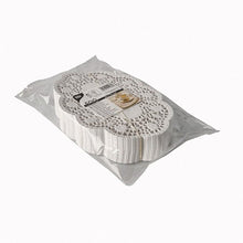 Lade das Bild in den Galerie-Viewer, PAPSTAR 500 Mokkadeckchen oval weiss
