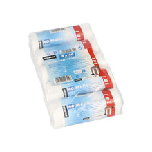 Lade das Bild in den Galerie-Viewer, Starpak 40 Müllbeutel, HDPE 18 l 52 cm x 46 cm weiss | Banderole (40 Stück)
