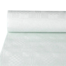 Lade das Bild in den Galerie-Viewer, PAPSTAR Papiertischtuch Damastprägung, 50 m x 0,8 m, weiss | Folie (1 Rolle)
