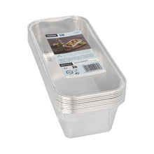 Lade das Bild in den Galerie-Viewer, Starpak 10 Kastenformen, Alu eckig 1,09 l 6 cm x 10,2 cm x 23 cm | Packung (10 Stück)
