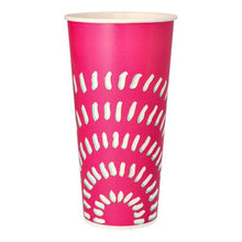 Lade das Bild in den Galerie-Viewer, Starpak 50 Trinkbecher für Kaltgetränke, Pappe 0,5 l Ø 8,97 cm · 16,83 cm pink | Folie (50 Stück)
