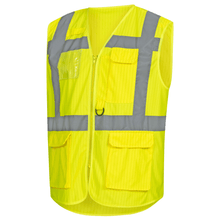 Lade das Bild in den Galerie-Viewer, NITRAS Warnweste, EN ISO 1368, 100% Polyester
