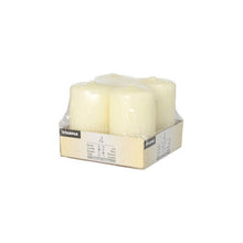Lade das Bild in den Galerie-Viewer, Starpak 4 Stumpenkerzen Ø 50 mm · 80 mm "Ivory" mit Flachkopf
