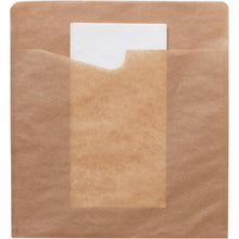 Lade das Bild in den Galerie-Viewer, Snack Sacchetto mit weißer 2-lg. Serviette Braun Papier
