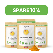 Lade das Bild in den Galerie-Viewer, Bio Goldene Milch Latte mit 10 ayurvedischen Superfoods
