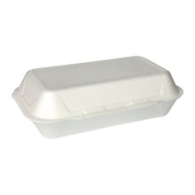 Lade das Bild in den Galerie-Viewer, Starpak 100 Allzweckboxen mit Klappdeckel, XPS 1800 ml 7,5 cm x 24 cm x 13,3 cm weiss | Schrumpffolie (100 Stück)

