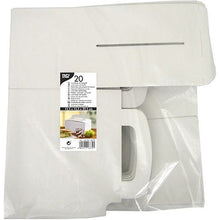 Lade das Bild in den Galerie-Viewer, PAPSTAR 20 Lunch-Boxen, Pappe "pure" eckig 12,5 cm x 15,5 cm x 22,5 cm mit Tragegriff
