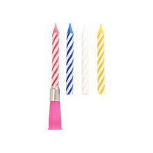 Lade das Bild in den Galerie-Viewer, PAPSTAR Musikkerze "Happy Birthday" 12 cm, bunt mit Ersatzkerzen | Blister (1 Stück)
