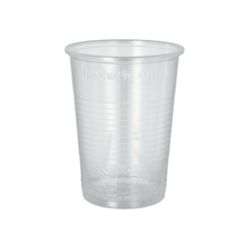 Lade das Bild in den Galerie-Viewer, Starpak Plastikbecher (PP) 0,4 l Ø 9,5 cm · 12,2 cm transparent mit Schaumrand | Folie (50 Stück)
