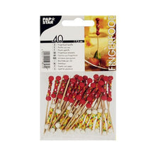 Lade das Bild in den Galerie-Viewer, PAPSTAR Fingerfood Picker "Mexico" 7,5 cm, ideal für Partys | Beutel (40 Stück)
