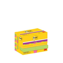 Lade das Bild in den Galerie-Viewer, Post-it® Super Sticky Notes, 47,6 mm x 47,6 mm, 90 Blatt/Block, 100% PEFC
