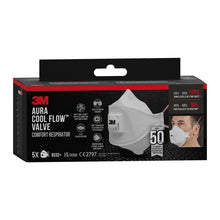 Lade das Bild in den Galerie-Viewer, 3M™ Aura™ Comfort Cool Flow™ Partikelmaske 9332+, FFP3, mit Ventil
