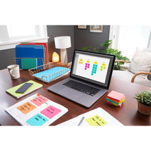 Lade das Bild in den Galerie-Viewer, Post-it® Notes, Poptimistic Collection, 38 mm x 51 mm, 100 Blatt/Block, 12 Blöcke/Packung, Kartonverpackung, 100% PEFC, SGSCH-PEFC-COC-110078 | Packung (1 Stück)
