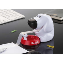 Lade das Bild in den Galerie-Viewer, Scotch™ Tischabroller im Hunde Design C31 + Scotch® Magic™ unsichtbares Klebeband, 19 mm x 8,89 m, 1 Rolle/Packung | Packung (1 Stück)
