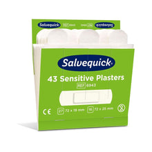 Lade das Bild in den Galerie-Viewer, Sensitive plaster, 43 stk./nachfüllung (vlies) | Packung (6 Stück)
