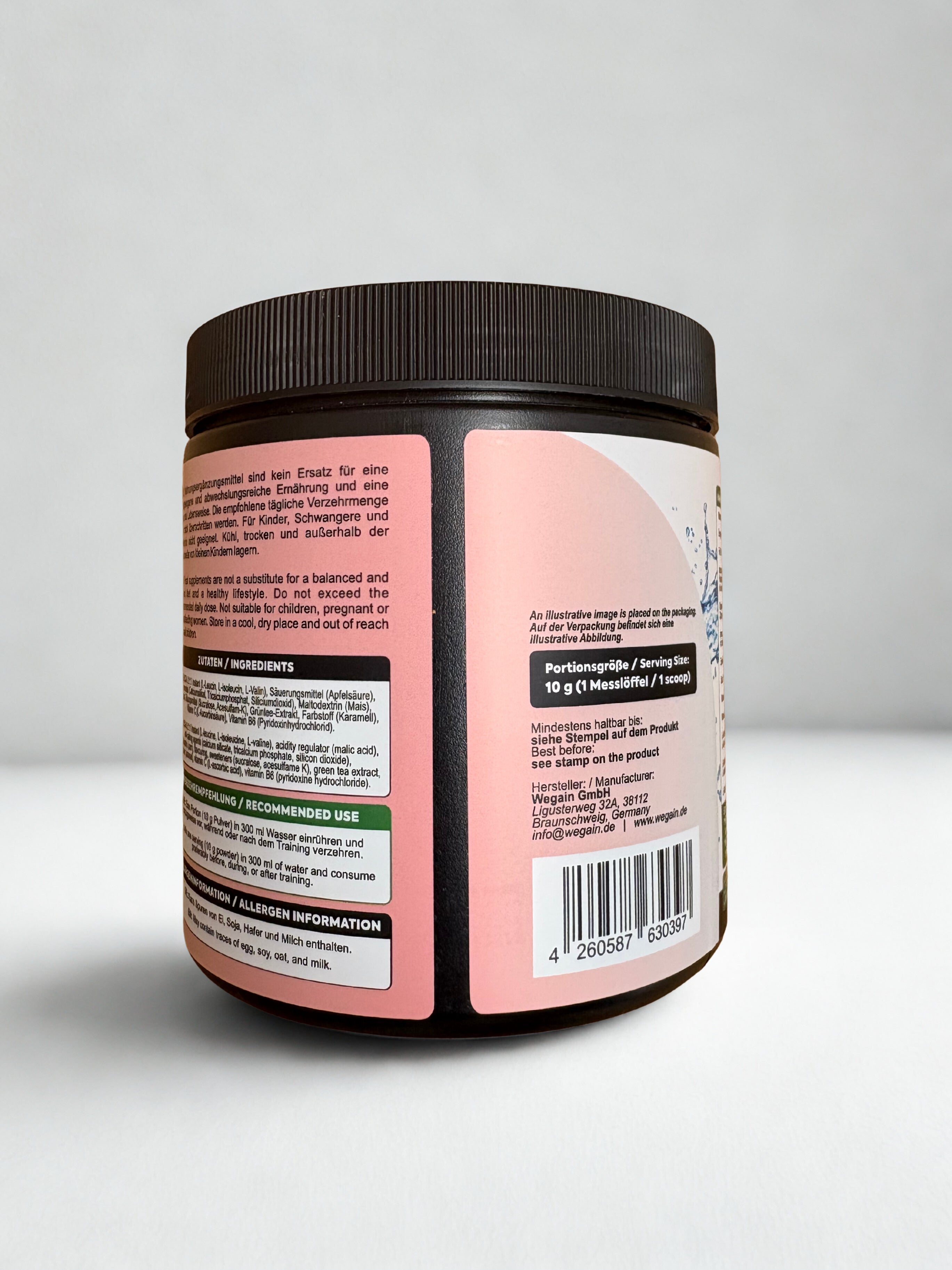 #WEGAIN - BCAA Pulver Ice Tea Peach- 200 g