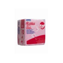 Lade das Bild in den Galerie-Viewer, WypAll® X80 Plus Critical Clean - Viertelgefaltet / Rot - 8 Bags  x 30 Sheets | Karton (8 Beutel)

