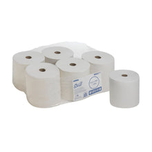 Lade das Bild in den Galerie-Viewer, Scott® PERFORMANCE Handtücher - Rolle / Weiß - 6 Rolls  x 1 Sheet | Karton (6 Rollen)
