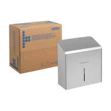 Lade das Bild in den Galerie-Viewer, Kimberly-Clark Professional™ Toilet Tissue Spender - Mini Jumbo / Edelstahl - 1 Dispenser | Karton (1 Spender)
